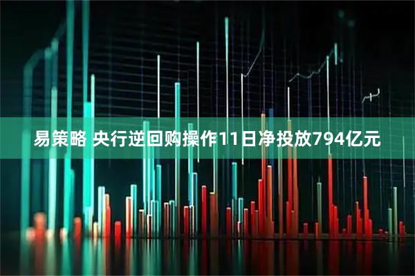 易策略 央行逆回购操作11日净投放794亿元